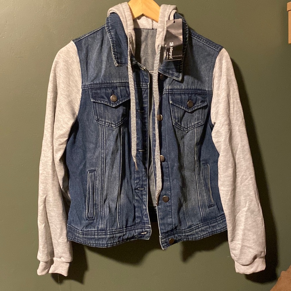 Jean Jacket with Hoodie